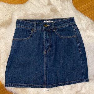 Isabelle’s Cabinet NWOT Denim Jean Skirt